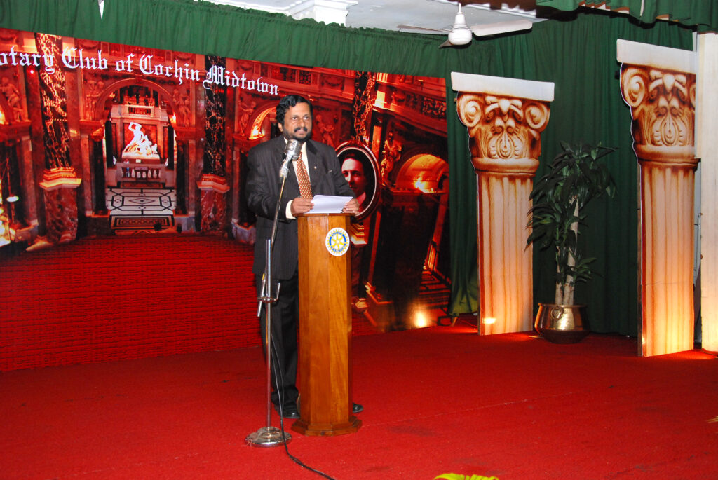Addressing-Rotary-Cochin-Midtown